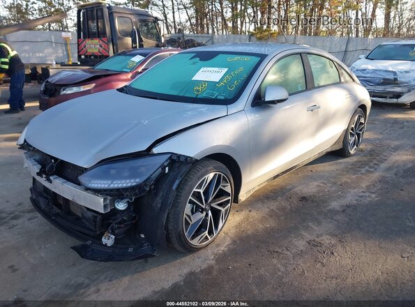 KMHM34AC8RA062905 2024 HYUNDAI IONIQ 6 Green Vista tres cuartos delantera izquierda
