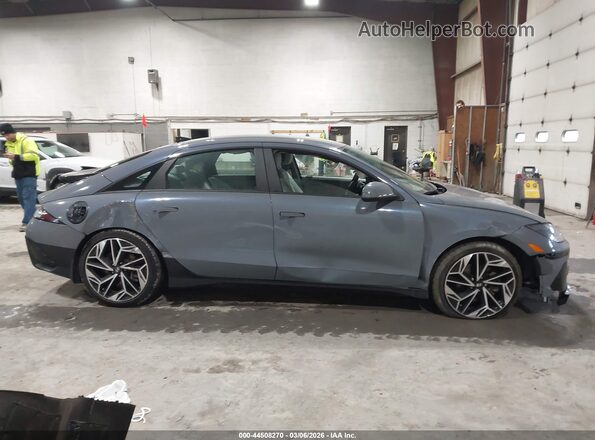 KMHM34AC8SA092136 2025 HYUNDAI IONIQ 6 Gray Widok wnętrza z tyłu