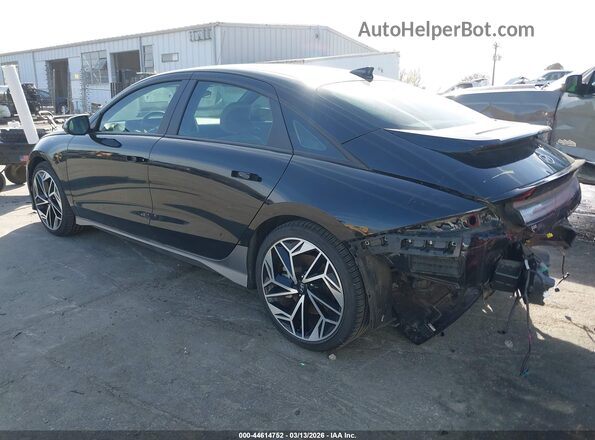KMHM34AC9PA037332 2023 HYUNDAI IONIQ 6 Черный Задняя левая четверть