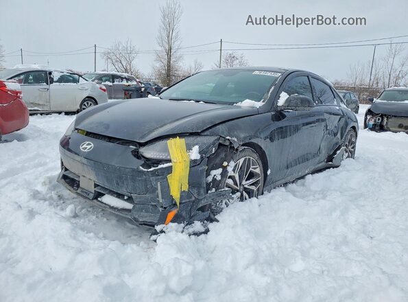 KMHM54AC5PA047866 2023 HYUNDAI IONIQ Black Передня ліва чверть