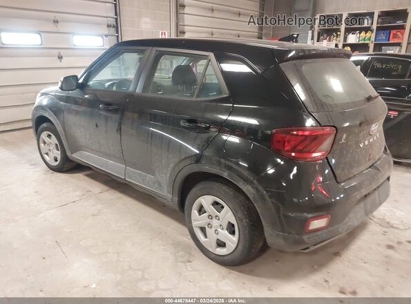 KMHRB8A32MU067699 2021 HYUNDAI VENUE Черный Задняя левая четверть