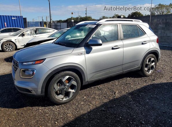 KMHRC8A30PU219948 2023 HYUNDAI VENUE Серебряный Передняя левая четверть