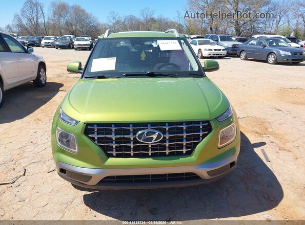 KMHRC8A32PU213682 2023 HYUNDAI VENUE Зеленый Вид щитка приборов