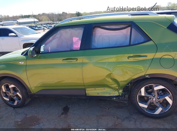 KMHRC8A32PU213682 2023 HYUNDAI VENUE Зеленый Панорамный вид салона 360°