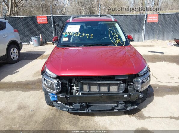 KMHRC8A33RU280195 2024 HYUNDAI VENUE Red Vista interior trasera