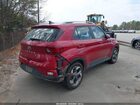 2022 Hyundai Venue Limited Красный vin: KMHRC8A36NU186032