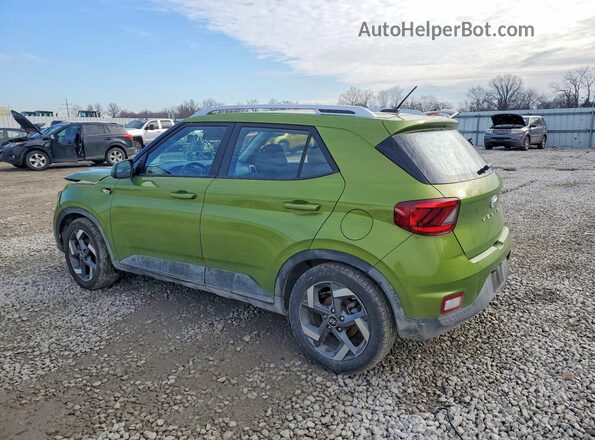 KMHRC8A37PU249299 2023 HYUNDAI VENUE Зеленый Задняя левая четверть