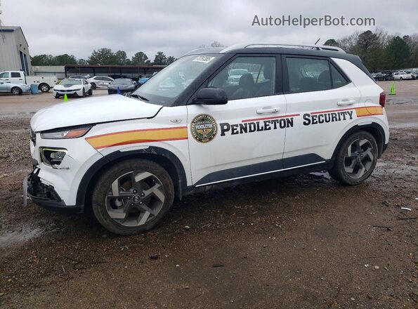 KMHRC8A38PU223844 2023 HYUNDAI VENUE Белый Передняя левая четверть