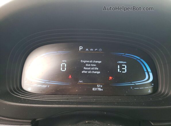 KMHRC8A38PU223844 2023 HYUNDAI VENUE Белый Вид щитка приборов