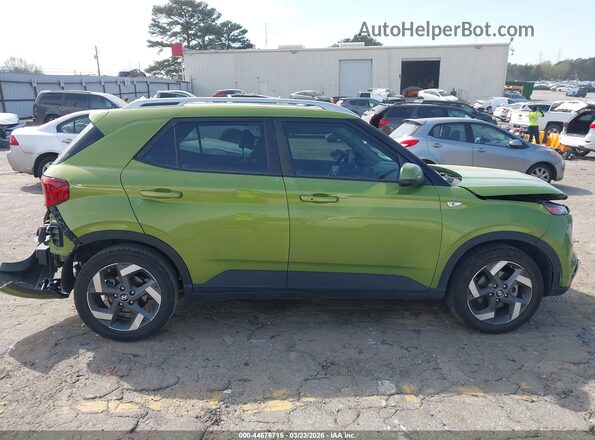 KMHRC8A39RU289595 2024 HYUNDAI VENUE Green უკანა სალონის ხედი
