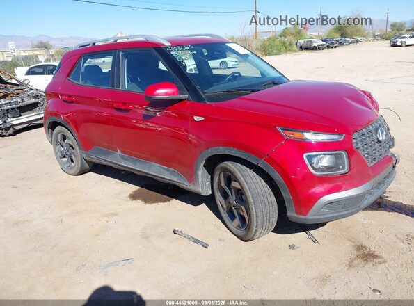 KMHRC8A3XPU241407 2023 HYUNDAI VENUE Красный Передняя правая четверть
