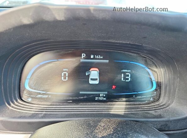 KMHRC8A3XSU407451 2025 HYUNDAI VENUE Зеленый Вид щитка приборов