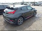 2020 Hyundai Veloster N   Black vin: KMHT36AH4LU008347