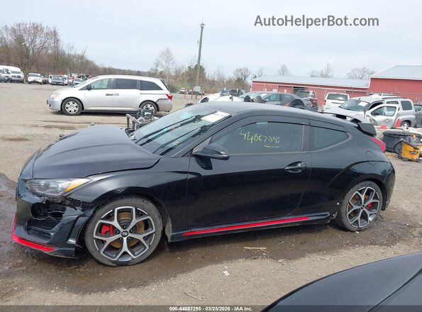 KMHT36AH4LU008347 2020 HYUNDAI VELOSTER N Black Rear interior view