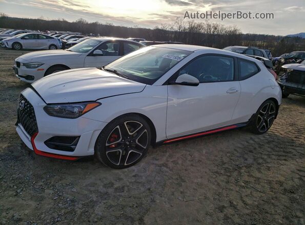 KMHT36AH4MU010228 2021 HYUNDAI VELOSTER White Front left