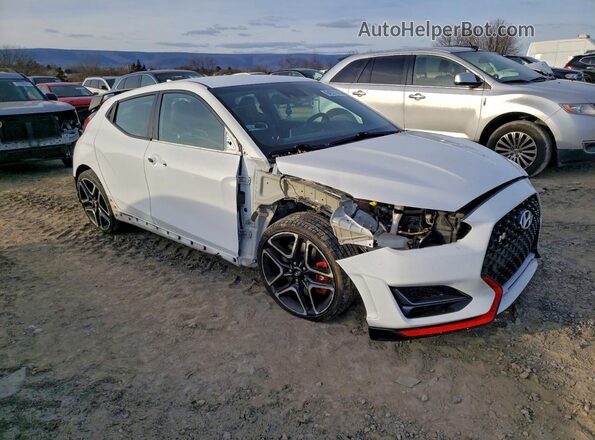 KMHT36AH4MU010228 2021 HYUNDAI VELOSTER White Front right