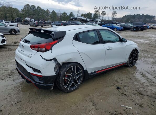 KMHT36AH5MU009539 2021 HYUNDAI VELOSTER White Trasero derecho