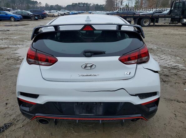 KMHT36AH5MU009539 2021 HYUNDAI VELOSTER White Vista trasera
