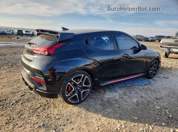 KMHT36AH6MU009534 2021 HYUNDAI VELOSTER Black Tył prawy