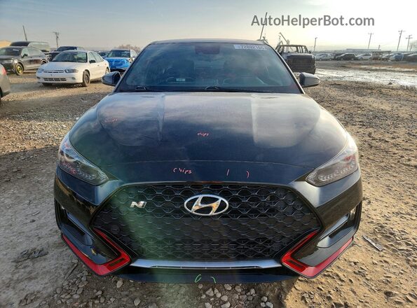 KMHT36AH6MU009534 2021 HYUNDAI VELOSTER Black Widok z przodu