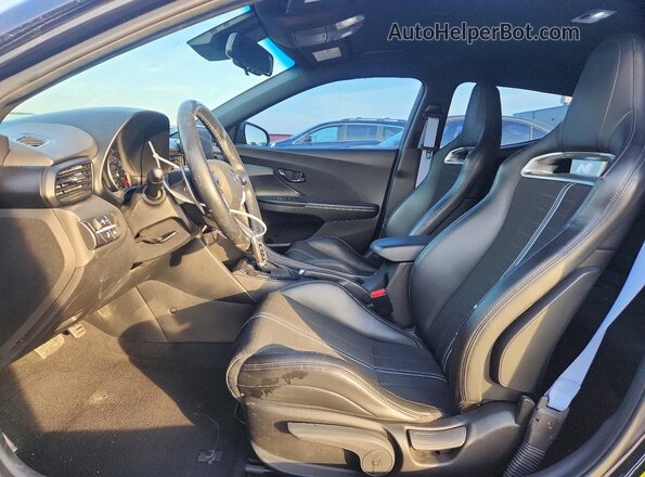KMHT36AH6MU009534 2021 HYUNDAI VELOSTER Black Widok wnętrza z przodu