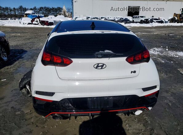 KMHT36AH6MU010389 2021 HYUNDAI VELOSTER White Vista trasera