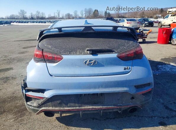 KMHT36AH9LU004570 2020 HYUNDAI VELOSTER Blue Vista trasera