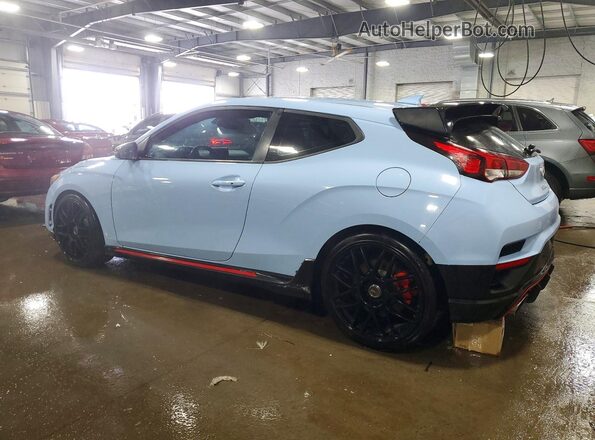 KMHT36AHXMU009374 2021 HYUNDAI VELOSTER Blue Tył lewy