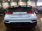 2021 Hyundai Veloster N Base Blue vin: KMHT36AHXMU009374