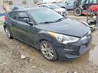 2016 Hyundai Veloster Black vin: KMHTC6AD1GU257515