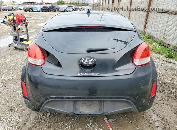 KMHTC6AD1GU257515 2016 HYUNDAI VELOSTER Black უკანა ხედი