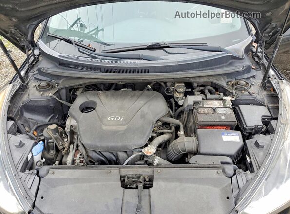 KMHTC6AD1GU257515 2016 HYUNDAI VELOSTER Black ძრავის განყოფილების ხედი
