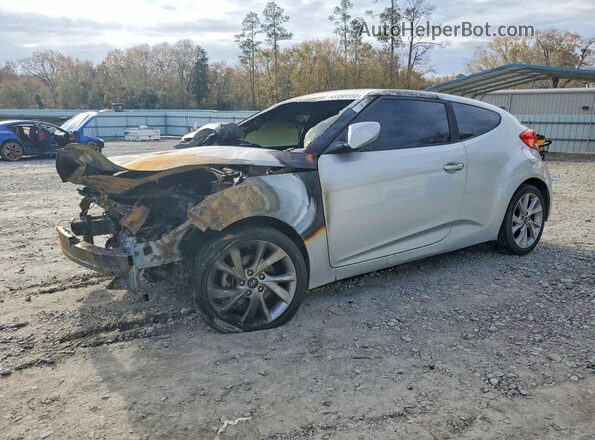 KMHTC6AD3GU271917 2016 HYUNDAI VELOSTER Silver Przód lewy