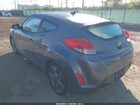 2017 Hyundai Veloster Value Edition Серый vin: KMHTC6AD3HU314458