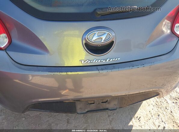 KMHTC6AD3HU314458 2017 HYUNDAI VELOSTER Серый Вид спереди