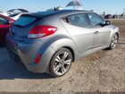 2017 Hyundai Veloster Value Edition Серый vin: KMHTC6AD3HU314458