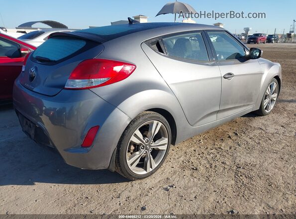 KMHTC6AD3HU314458 2017 HYUNDAI VELOSTER Серый Задняя правая четверть