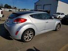 2016 Hyundai Veloster Base Серебряный vin: KMHTC6AD4GU266063