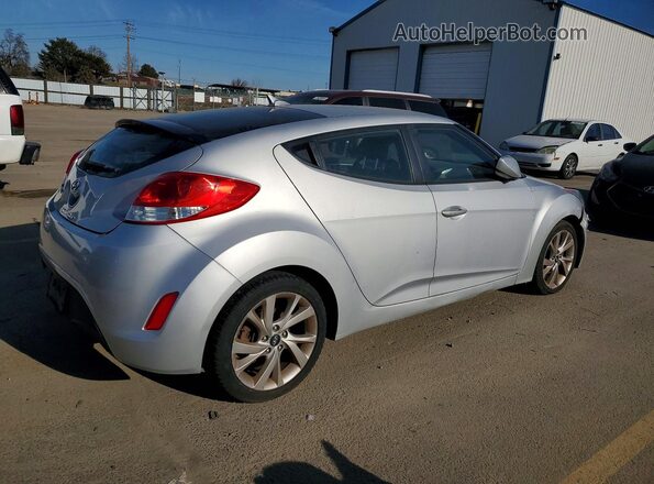 KMHTC6AD4GU266063 2016 HYUNDAI VELOSTER Серебряный Задняя правая четверть