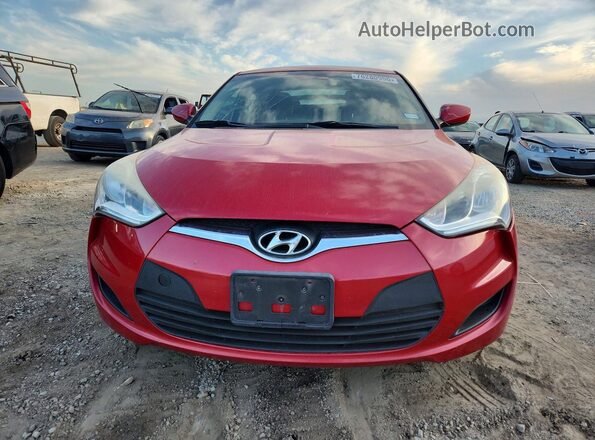 KMHTC6AD4GU297183 2016 HYUNDAI VELOSTER Красный Вид спереди