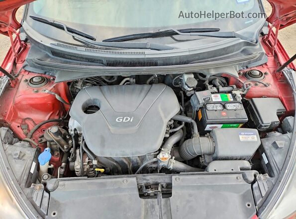 KMHTC6AD4GU297183 2016 HYUNDAI VELOSTER Красный Вид задней части салона
