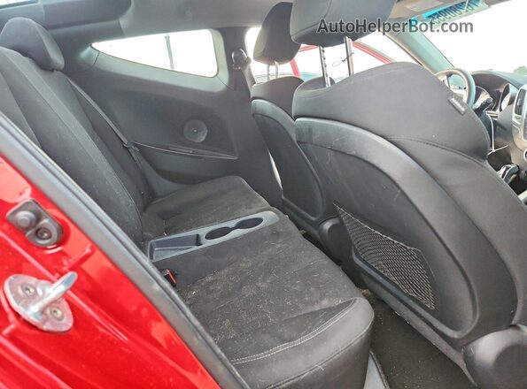 KMHTC6AD4GU297183 2016 HYUNDAI VELOSTER Красный Вид задних сидений