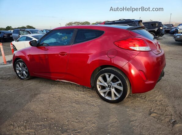 KMHTC6AD4GU297183 2016 HYUNDAI VELOSTER Красный Задняя левая четверть