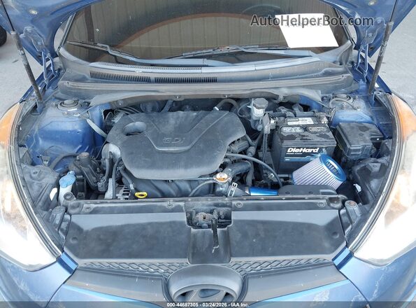 KMHTC6AD4HU320947 2017 HYUNDAI VELOSTER Синий Вид сзади