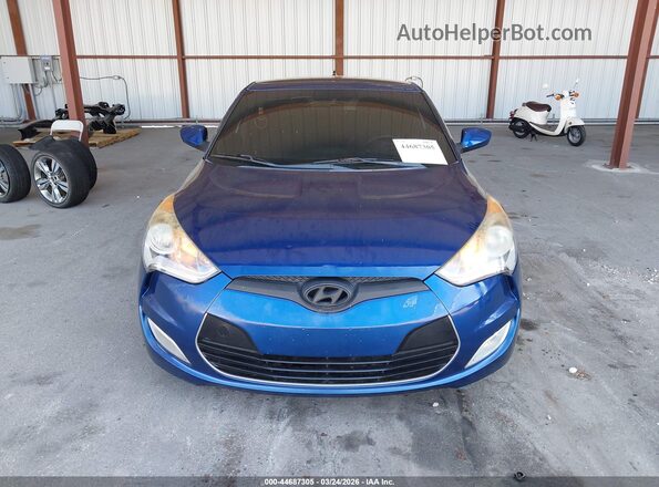 KMHTC6AD4HU320947 2017 HYUNDAI VELOSTER Синий Вид спереди