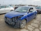 2017 Hyundai Veloster Base Blue vin: KMHTC6AD7HU315063