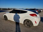 2016 Hyundai Veloster White vin: KMHTC6AD8GU268673