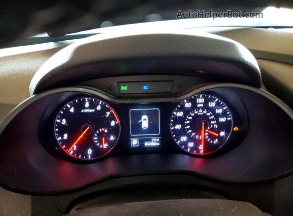KMHTC6AE0GU254808 2016 HYUNDAI VELOSTER Оранжевый Вид щитка приборов
