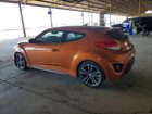 2016 Hyundai Veloster Turbo Оранжевый vin: KMHTC6AE0GU254808