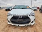 2017 Hyundai Veloster Turbo Белый vin: KMHTC6AE1HU309784